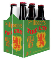 6 Pack Carrier Fire includes plain 6 pack carrier and custom pre-cut labels